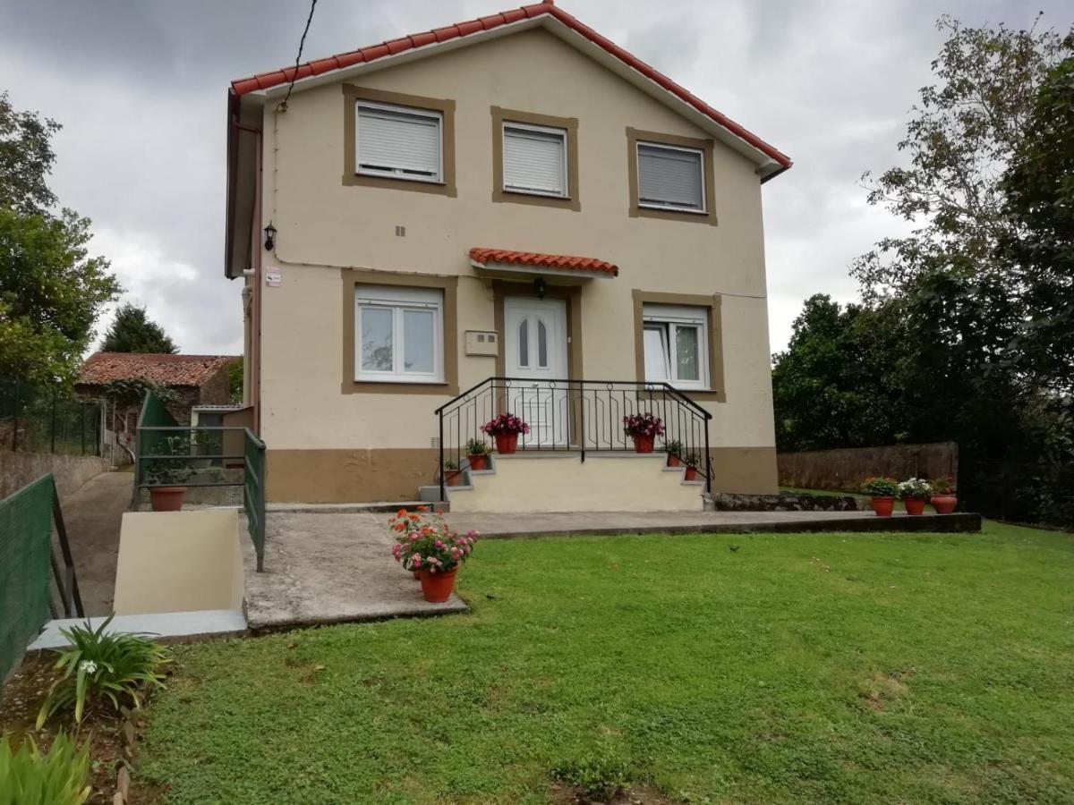 Apartamento Casa en San Pantaleón Paderne Exterior foto