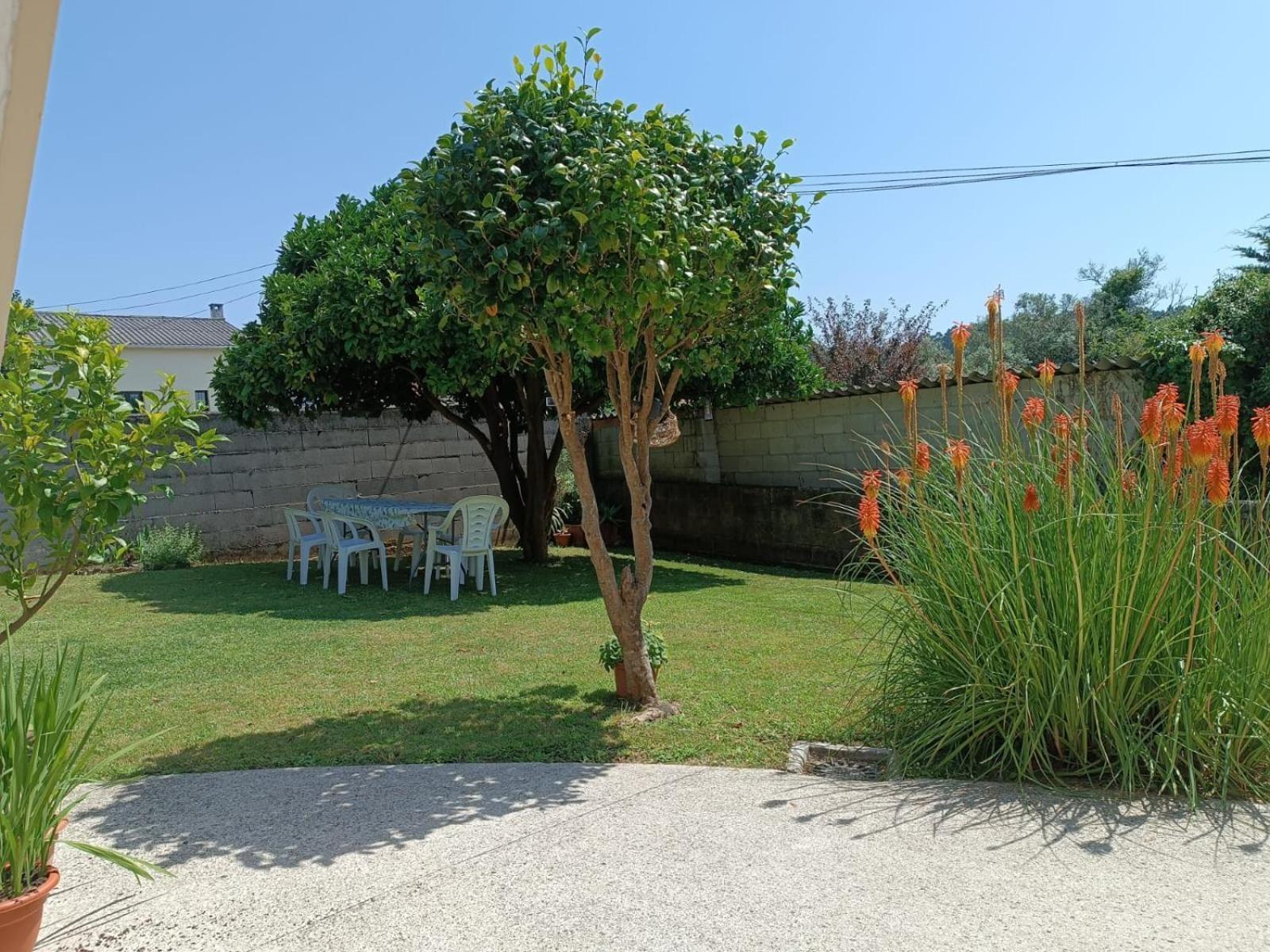 Apartamento Casa en San Pantaleón Paderne Exterior foto